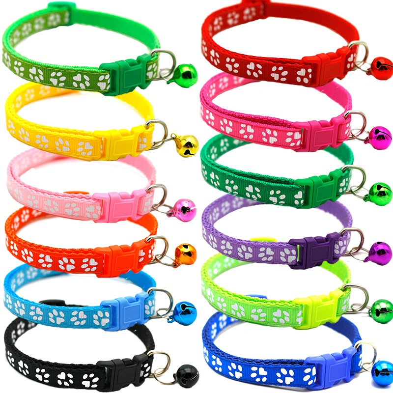 Colorful Cute Cat Collar